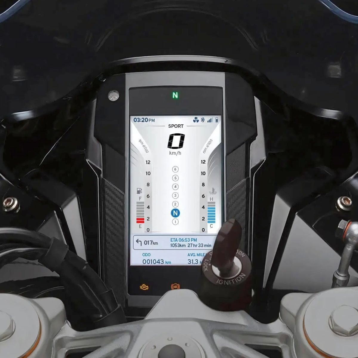 Protector de Tacómetro o Velocímetro para TVS Apache 310